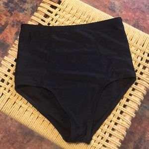 Old Navy Black High-Waist Swim Bottoms Size XS